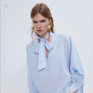 Zara Blouse with Tie